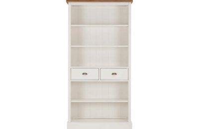 Schreiber Lulworth Bookcase - White